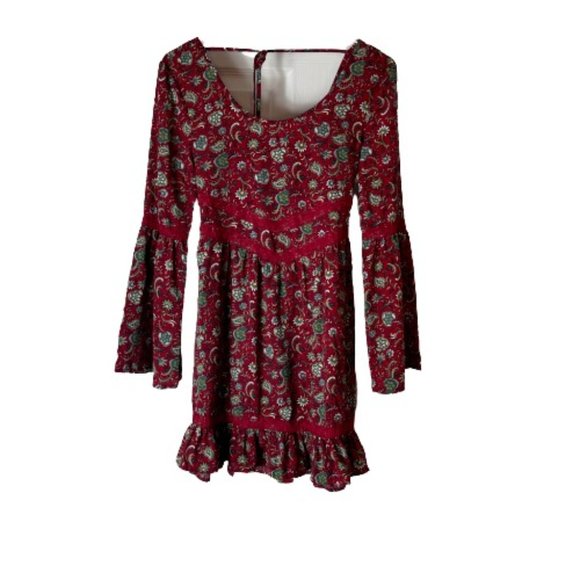 Band of Gypsies Dresses & Skirts - Band of Gypsies Boho Bohemian Flare Sleeve Dress